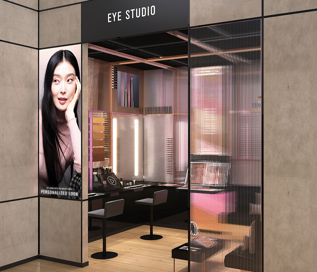 Bobbi Brown Eye Studio by ODA LIK – creative retail space design
